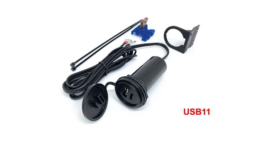 BMW S 1000 XR (2020- ) USB ツインソケット (USB-A & USB-C)